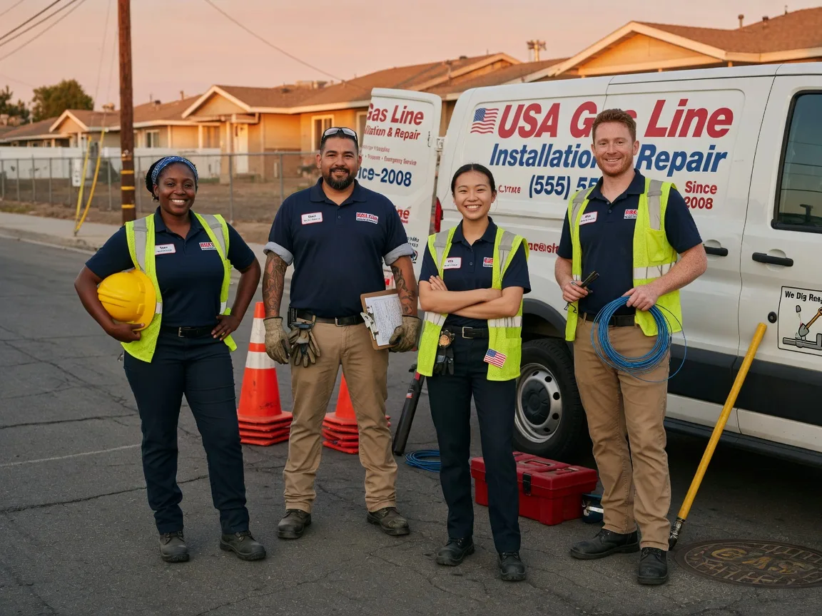 Gas Line Installation company in Tuttle, ND